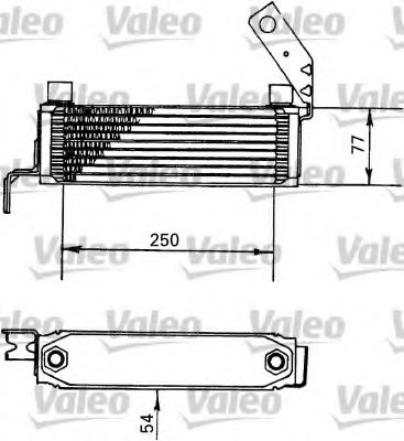 VALEO 816675 Oil Cooler, engine oil
